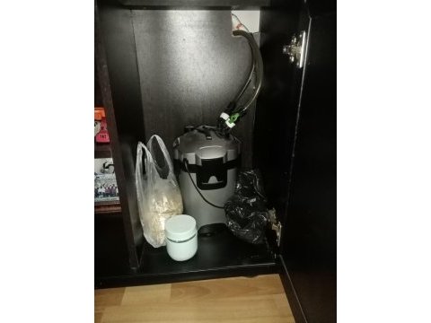 Profesyonel yapım akvaryum (papağan takas olabilir)