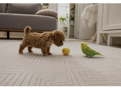 Orjinal gerçek teacup maltipoo asla büyümez
