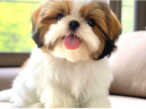 3 aylık erkek teacup shih tzu yavru köpeğimiz