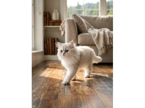 Safkan pofuduk british longhair yavru