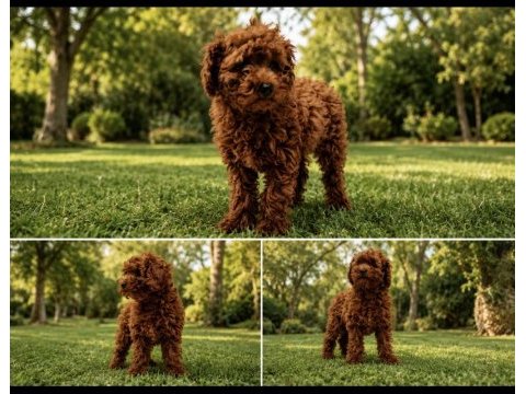 Erkek poodle kardeşler