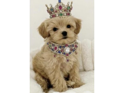 Maltipoo safkan