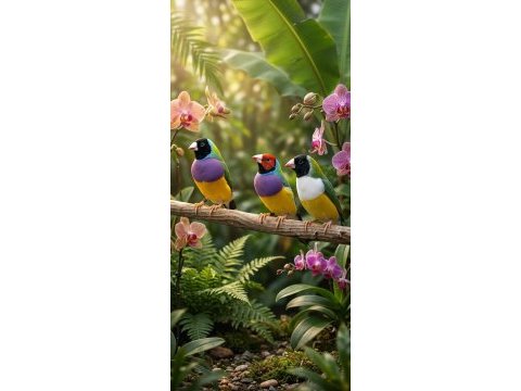 Goldian finch (gökkuşağı ispinozu)