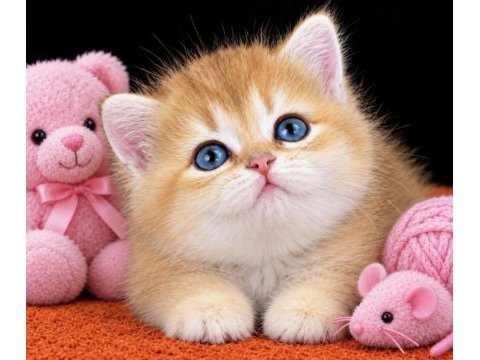 British shorthair ve longhair golden yavrular