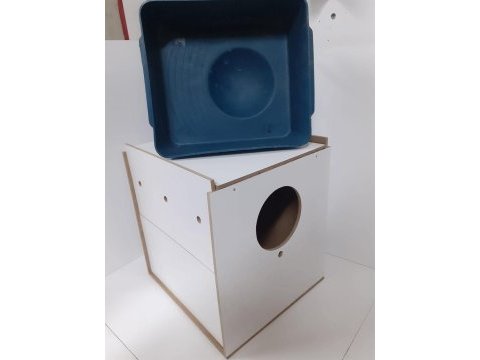 Muhabbet kuşu yuvalığı