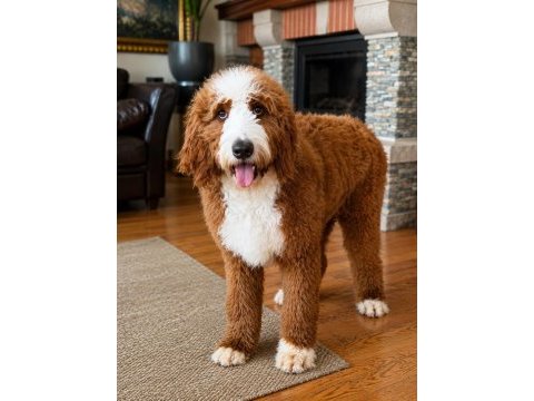 Türkiyede tek bernedoodle yavruları