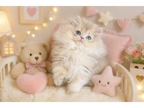 Safkan british longhair blue golden