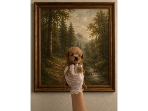 Minnacık maltipoo bebeğim
