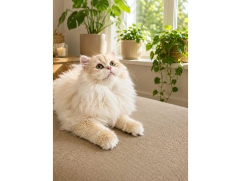 Cy12 dişi dernek kayıtlı full şecereli british longhair