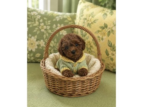 Ev üretimi ful garantili orjinal toy poodle