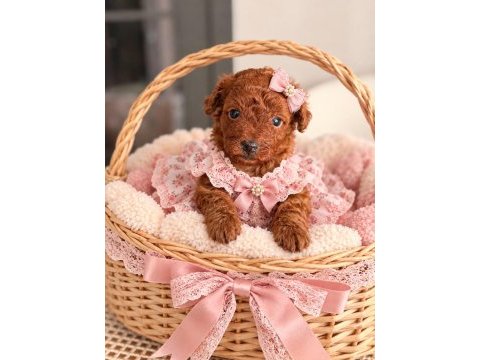 A kalite poodle yavrularimiz