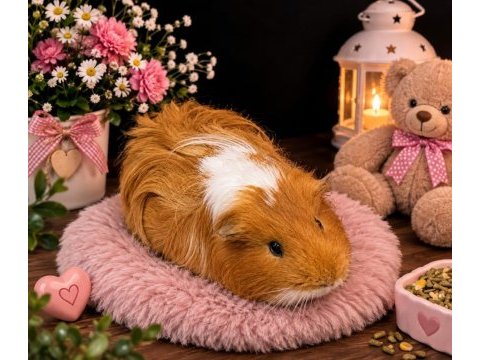 Guinea pig erkek 1 yaşında