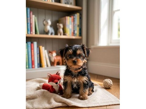 Baby face çok sevecen morkie yavrular