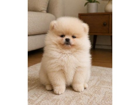 Dişi ve erkek pomeranian boo