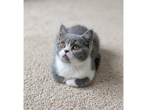 Muhteşem renk british shorthair bicolor dişi yavrular