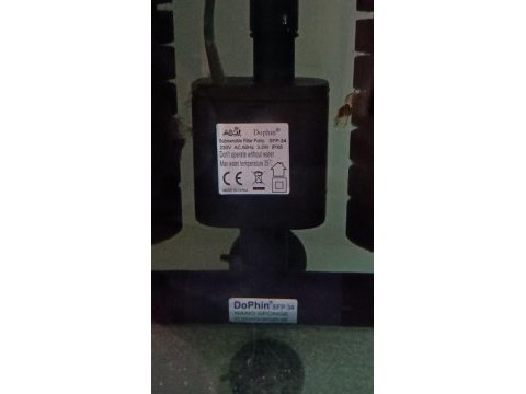 Boyu 30×27×27 akvaryum + dophin sfp34 filtre