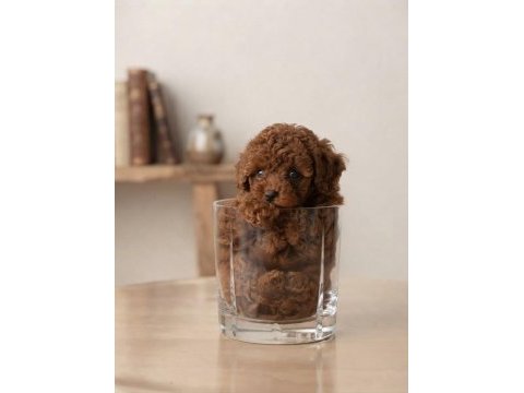 Toy poodle yavrumuz