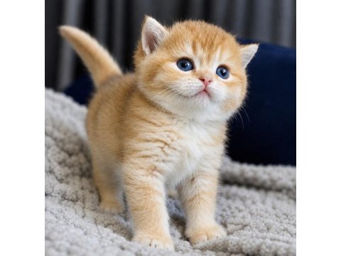 Show kalite british shorthair golden bebekler